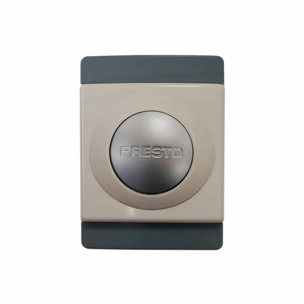 Accesorios Y Recambios Accionamiento Mediante Pulsador. PRESTO Pulsador DL 400 Epoxy Blanco Sin Mecanismo – 90189 – Presto Iberica
