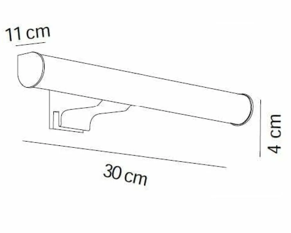 Aplique Led 300 Mm Redondo – Cromo Modelo Apliques – 7643002 – Manillons Torrent