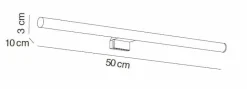 Aplique Led 500 Mm Redondo – Cromo Modelo Apliques – 7663002 – Manillons Torrent
