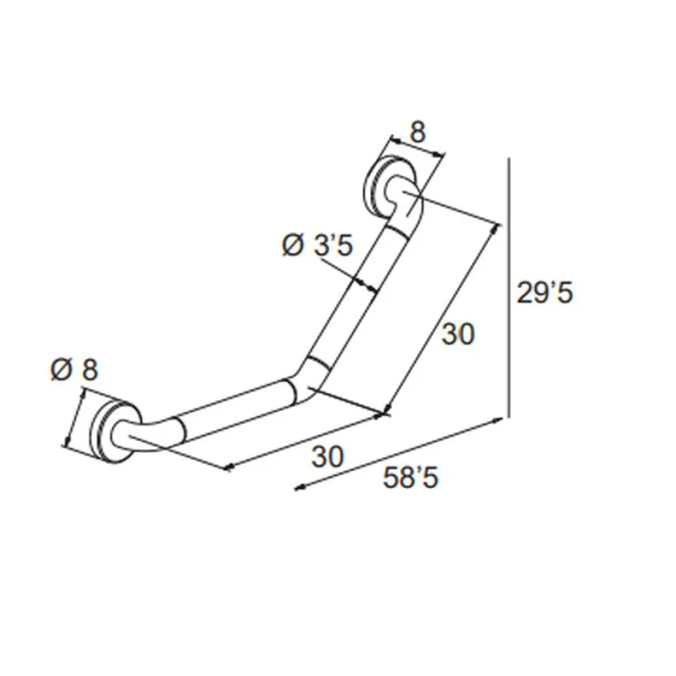 Asa Triangular Antideslizante ABS – Manillons Torrent