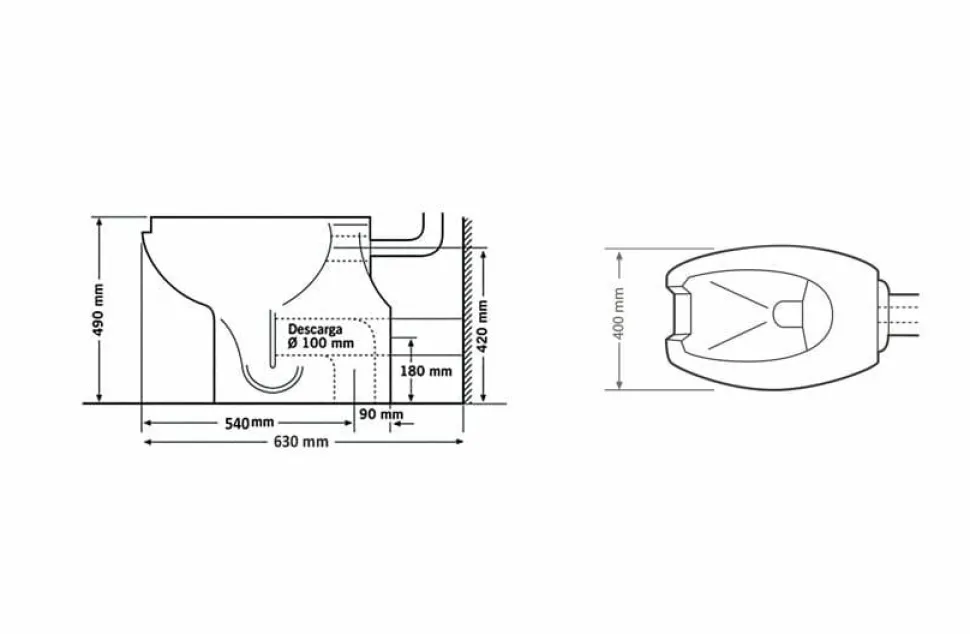 Asiento-tapa Para Inodoro Prestowash 700 – PrestoEquip – 87135