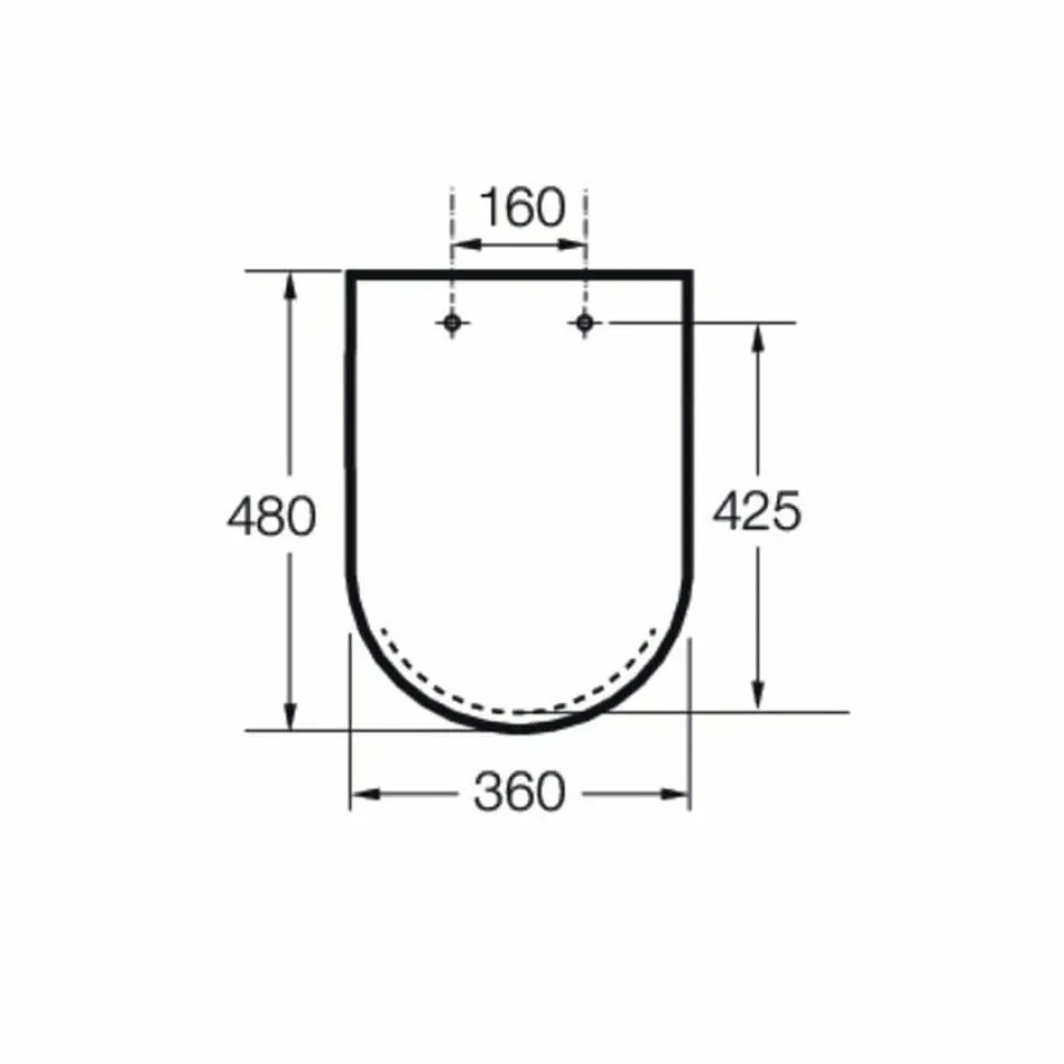 Asiento Y Tapa Indoro Inspira-Roca – A80153200B