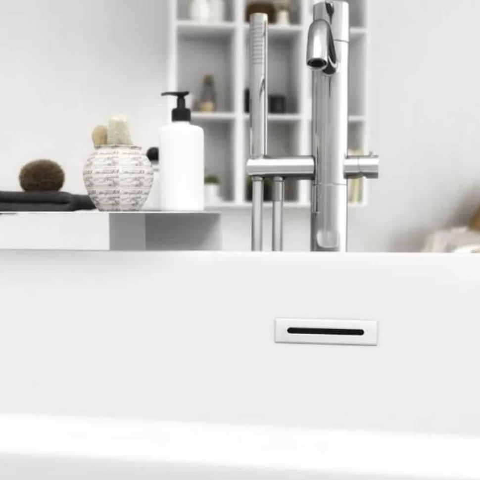 Bañera Acrílica Exenta Con/Sin Hidromasaje Air Sistem – Van – Baños10
