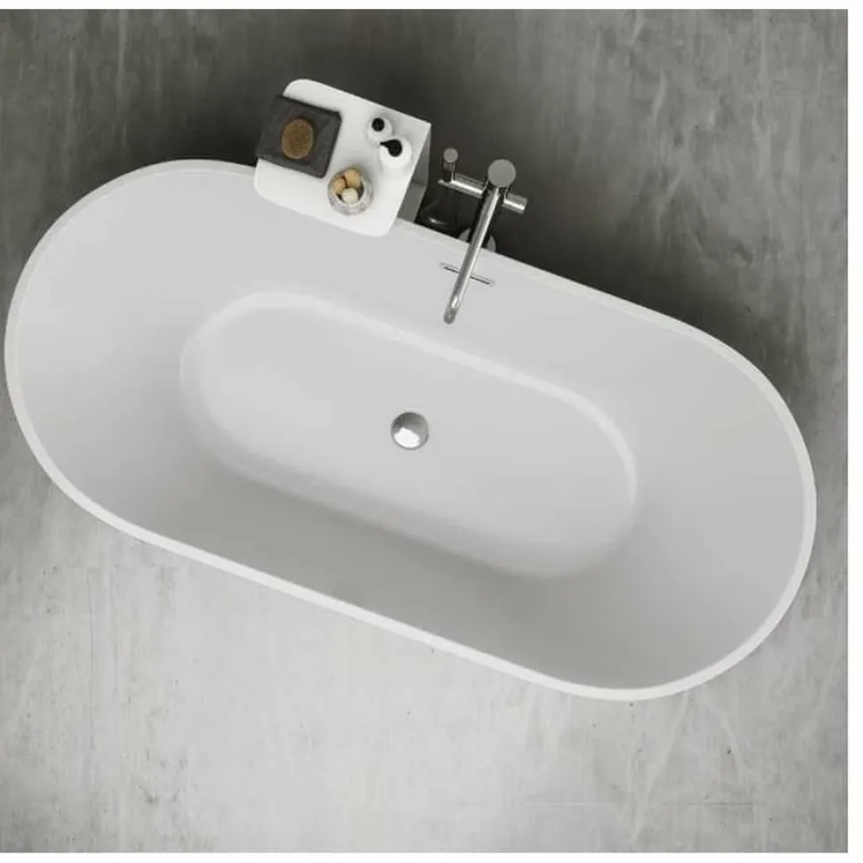 Bañera Acrílica Exenta Con/Sin Hidromasaje Air Sistem – Van – Baños10