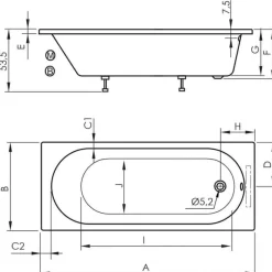 Bañera B Confort – Sanycces – Serena