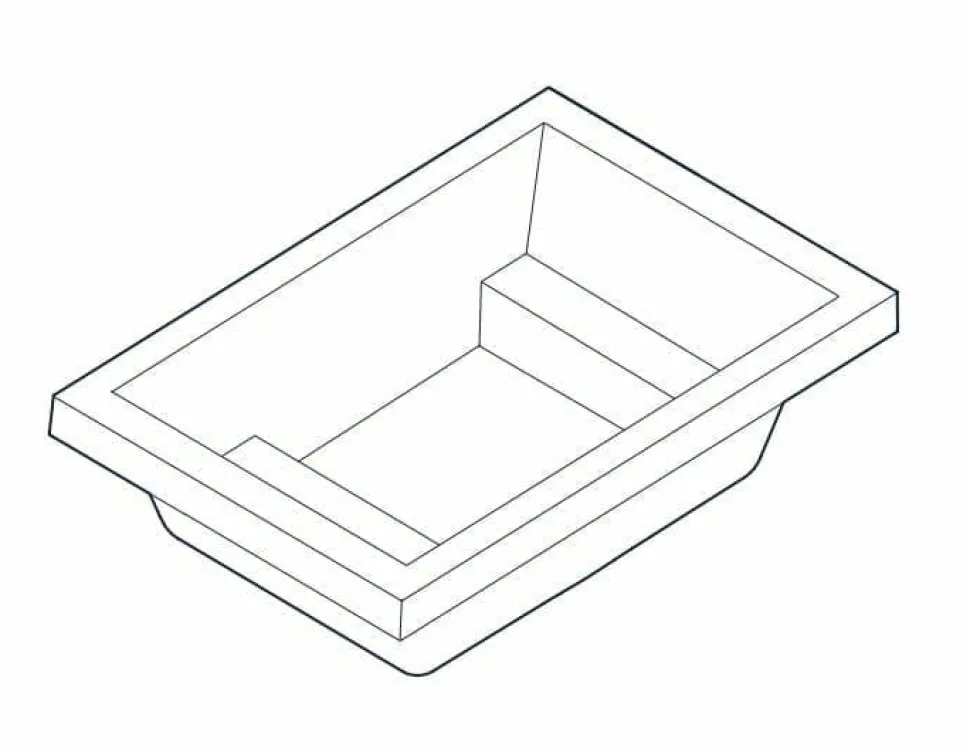 Bañera De Exterior Acrilica 200×120 Cm – Elba – Baños10