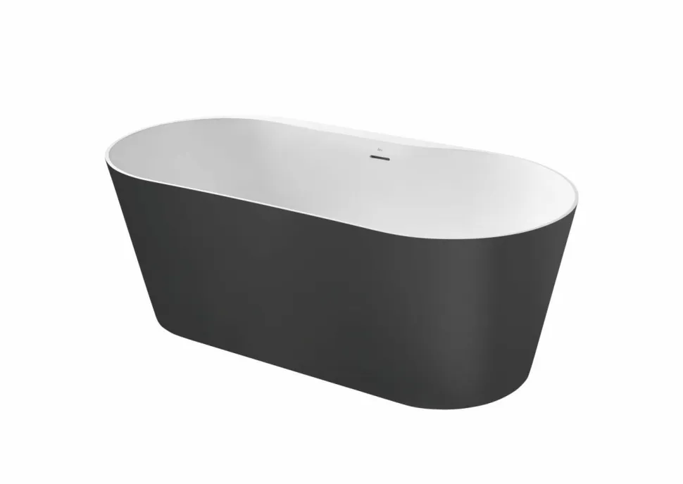 Bañera De STONEX® Ovalada Onix Con Desagüe Click-clack Y Sifón – Raina – Roca – A2484660X0