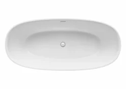 Bañera De STONEX® Oval Café Con Desagüe Click-clack Y Sifón 1800 X 800 X 570 Mm – Ariane – Roca – A2486690C0