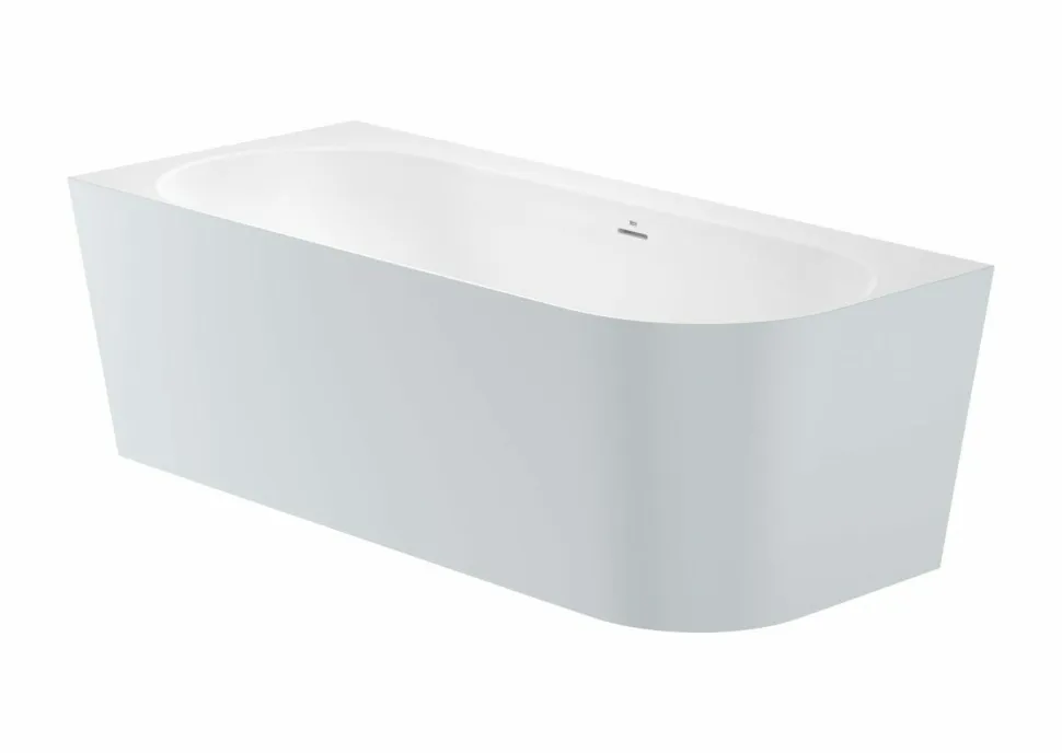 Bañera De STONEX® Perla De Esquina Asimétrica Izquierda Con Desagüe Click-clack Y Sifón 1700 X 750 X 590 Mm – Raina – Roca – A2486660P0