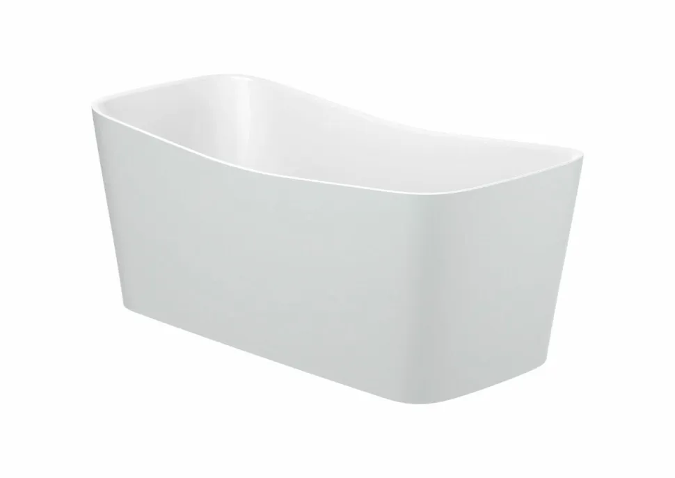 Bañera De STONEX® Rectangular Perla Con Desagüe Click-clack Y Sifón – Maui – Roca – A2485020P0