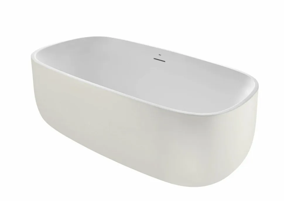 Bañera De SURFEX® Oval Beige Con Desagüe – Beyond – Roca – A2484650B0