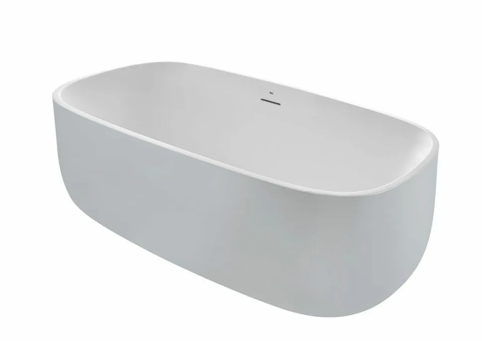 Bañera De SURFEX® Oval Perla Con Desagüe – Beyond – Roca – A2484650P0