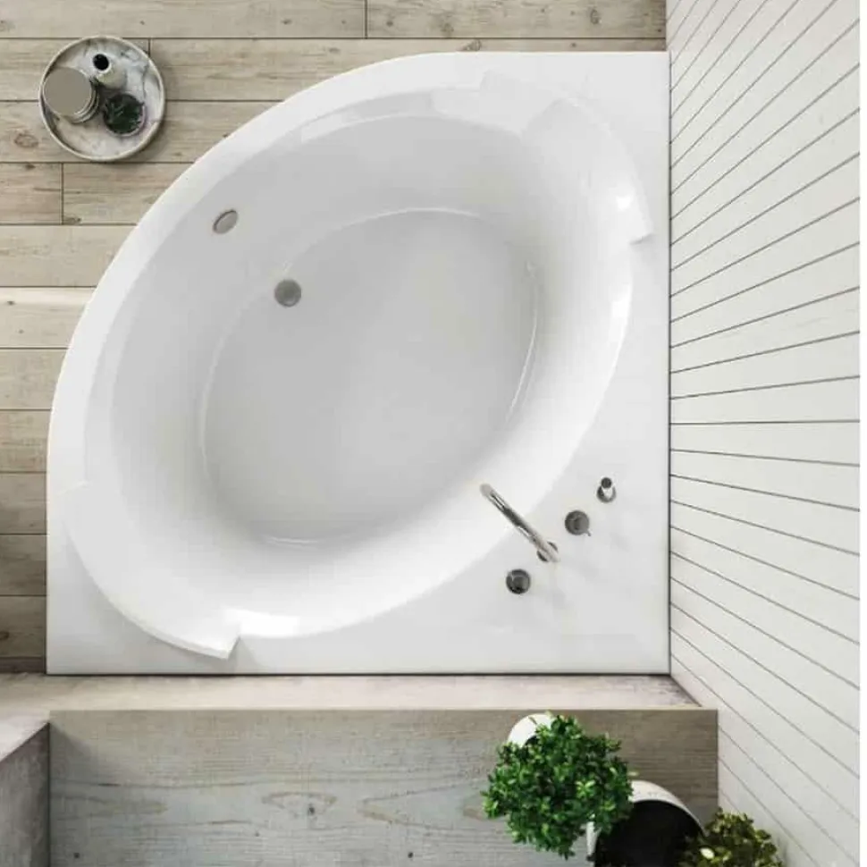 Bañera Encastrada 150 X 150 Cm – Bravatta – Baños10