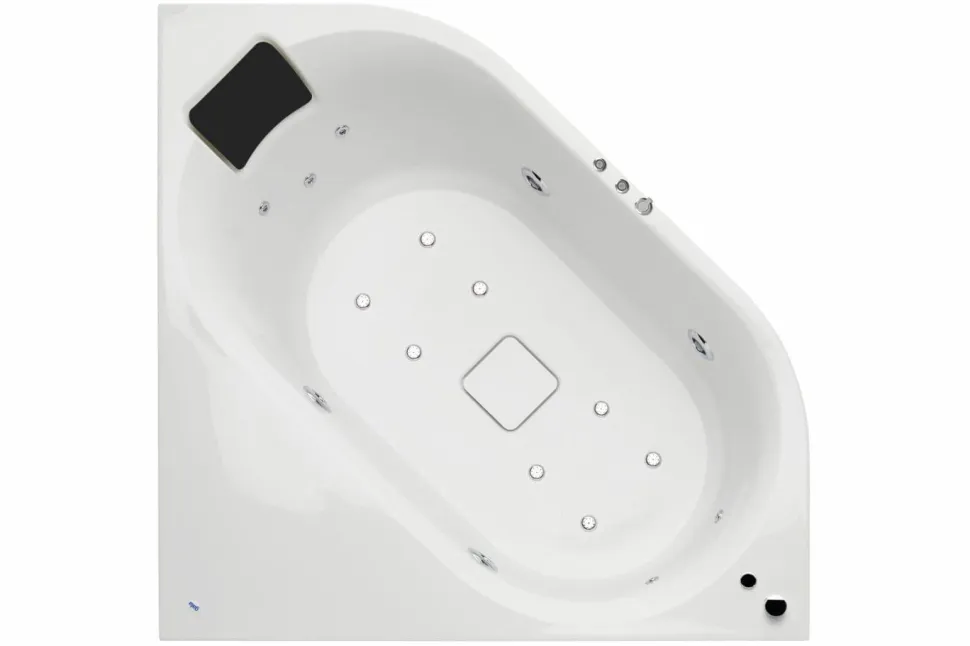 Bañera Flex Center Angular Hidromasaje Agua+Aire Y Pulsador Electrónico Con Faldon – Gala – G6555301