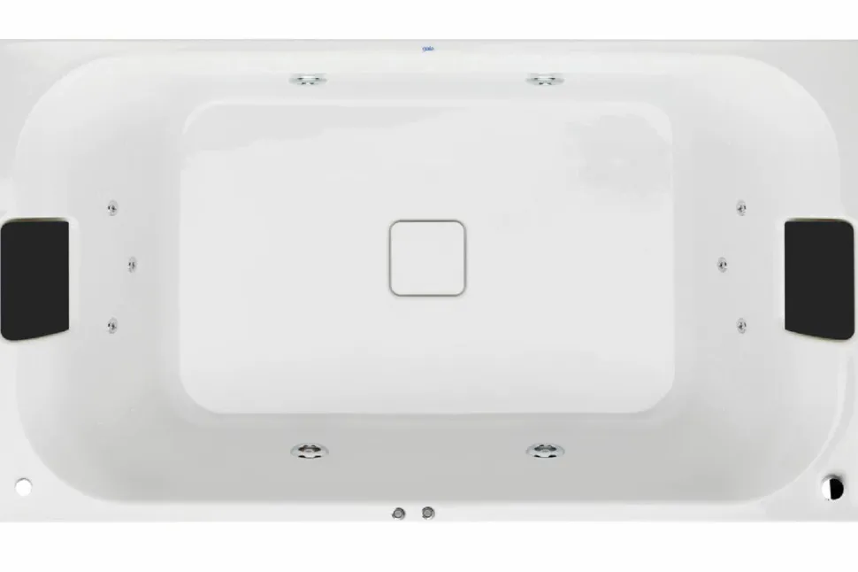Bañera Flex Center 180 X 100 Cm. Con Sistema Emotive Touch Plus. Faldón M.D. – Gala – G6558201