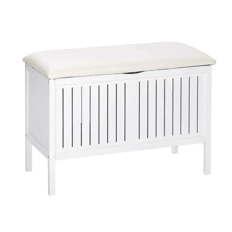 Banco Madera Blanco, 78 X 39 X 55cm – Oslo – Wenko