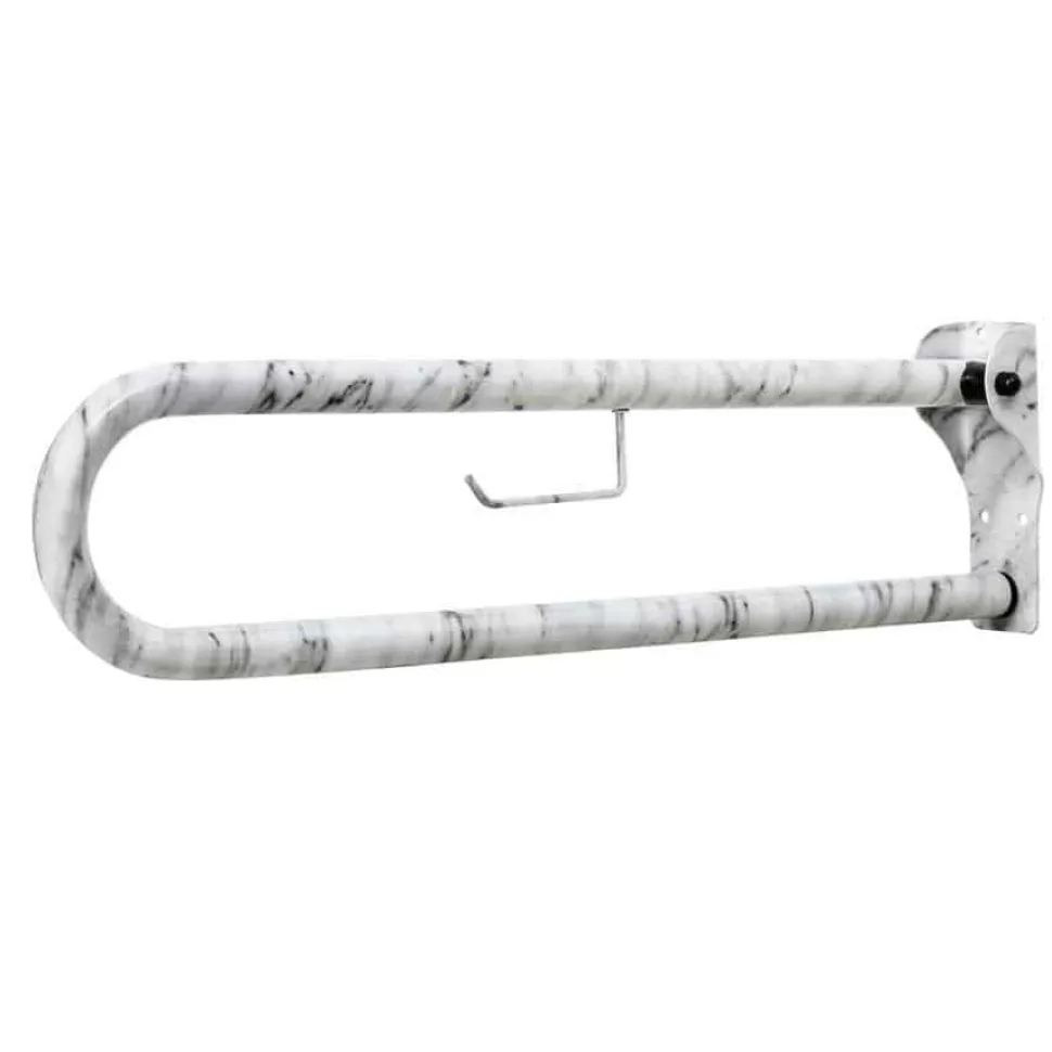 Barra De Apoyo Abatible Luxcover Mármol Blanco 170 – Prestoequip – MB170