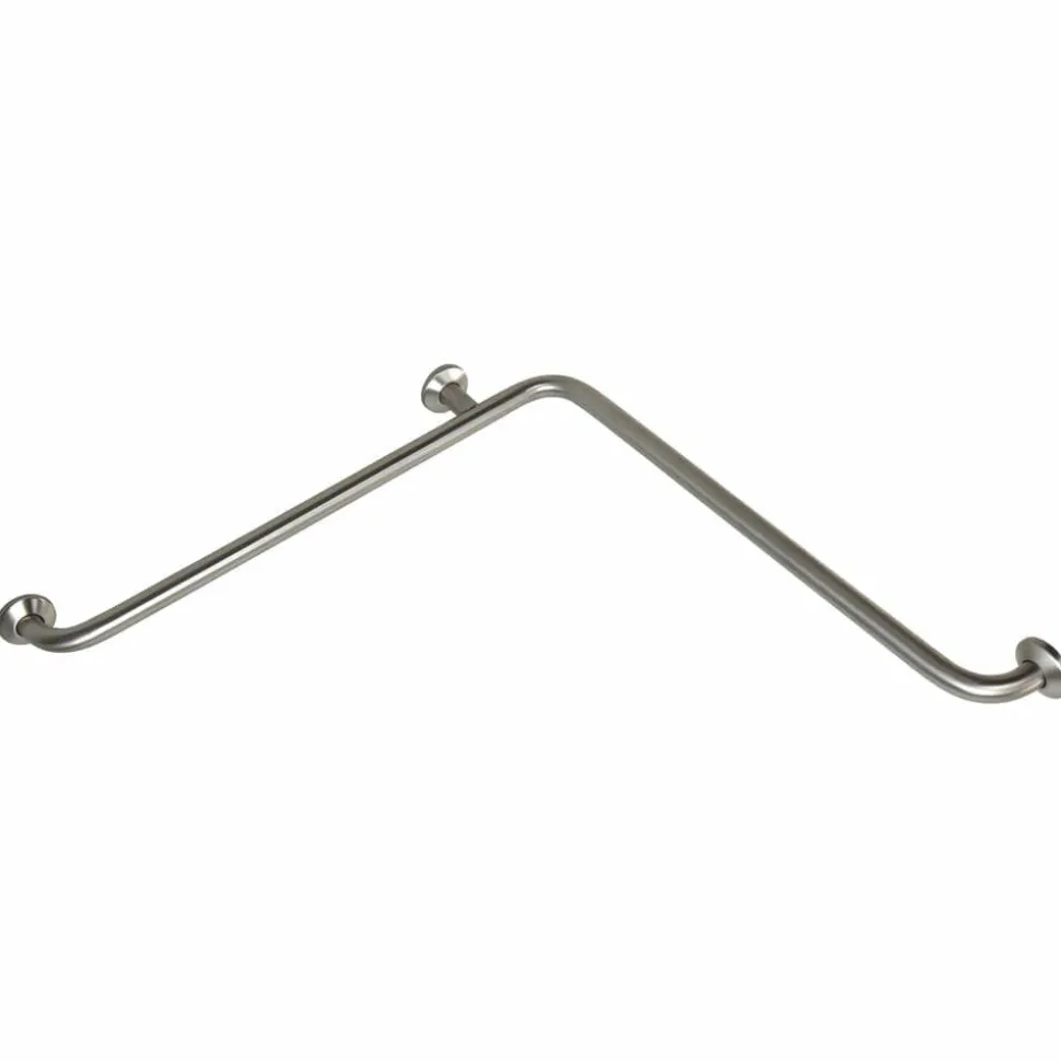Barra De Apoyo ángulo Horizontal Inox Blanco – PrestoEquip – 68155