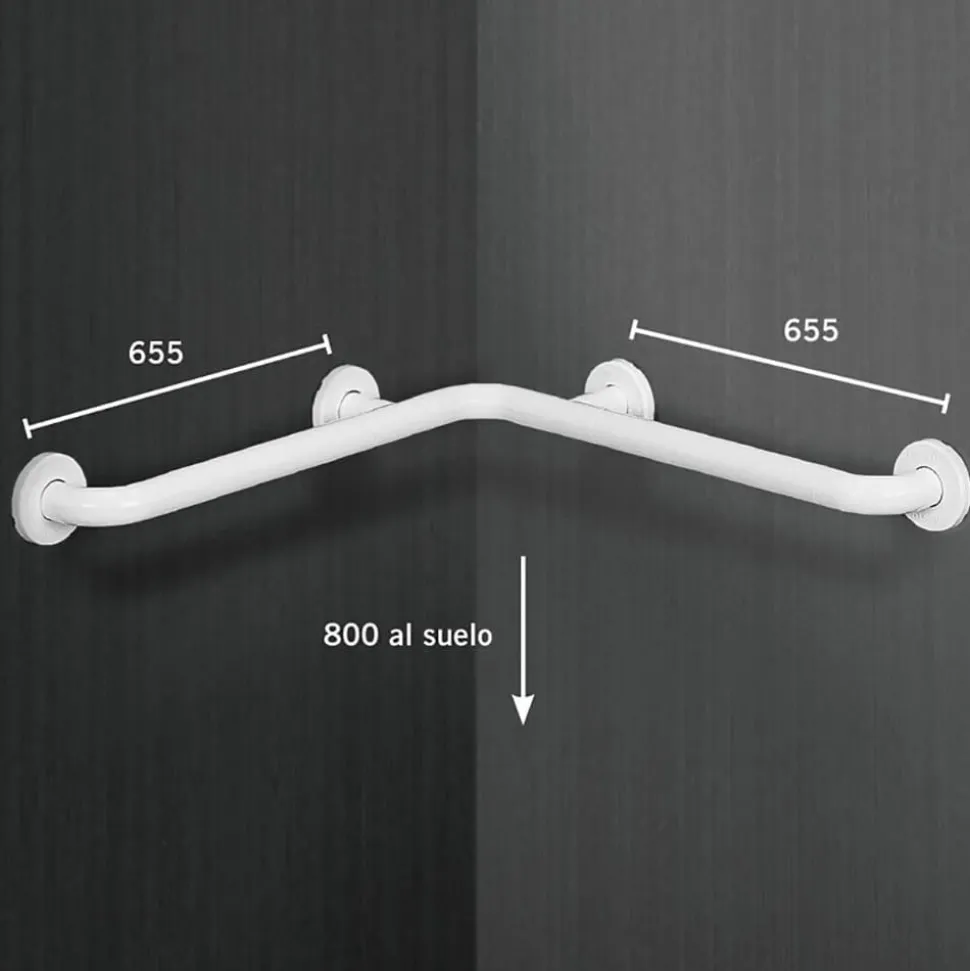 Barra De Apoyo ángulo Horizontal Nylon 150 – PrestoEquip – 89150