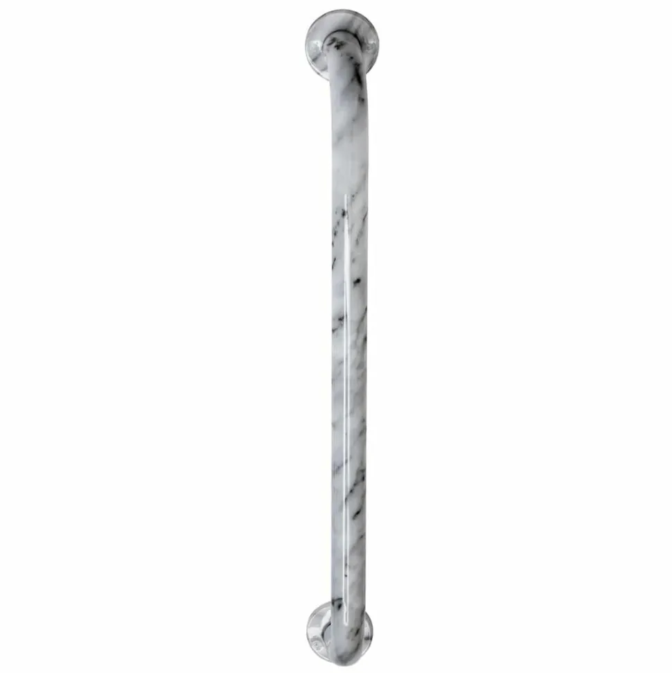 Barra De Apoyo Recta 600 Mm Luxcover Mármol Blanco – Prestoequip – MB570