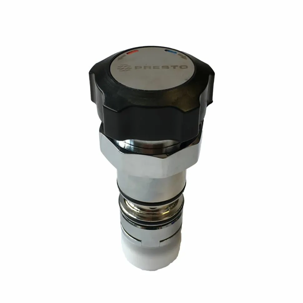 Cabezal Alpa 80 Empotrado Negro – 1020 – Presto Iberica