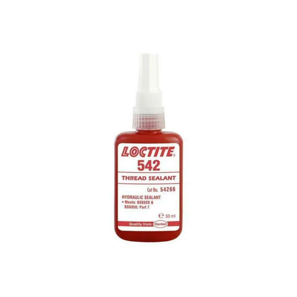 Cartucho Sellador Hidráulico 542 Con Base De Agua 50ml Blanco Para Roscas 3/8-3/4 – 2180000020 – Loctite