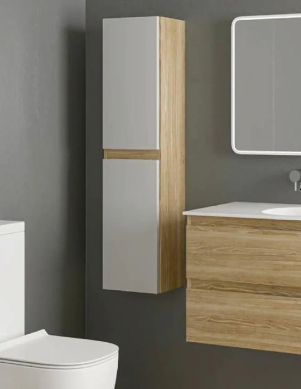 Columna Auxiliar 3 Posibilidades (Abierto, Una Puerta Pequeña O 2 Puertas Grande) – Serie Life – Baños 10