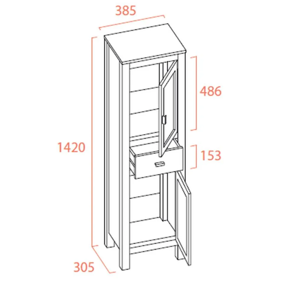 Columna 39 Cm – Torvisco Group – Loira