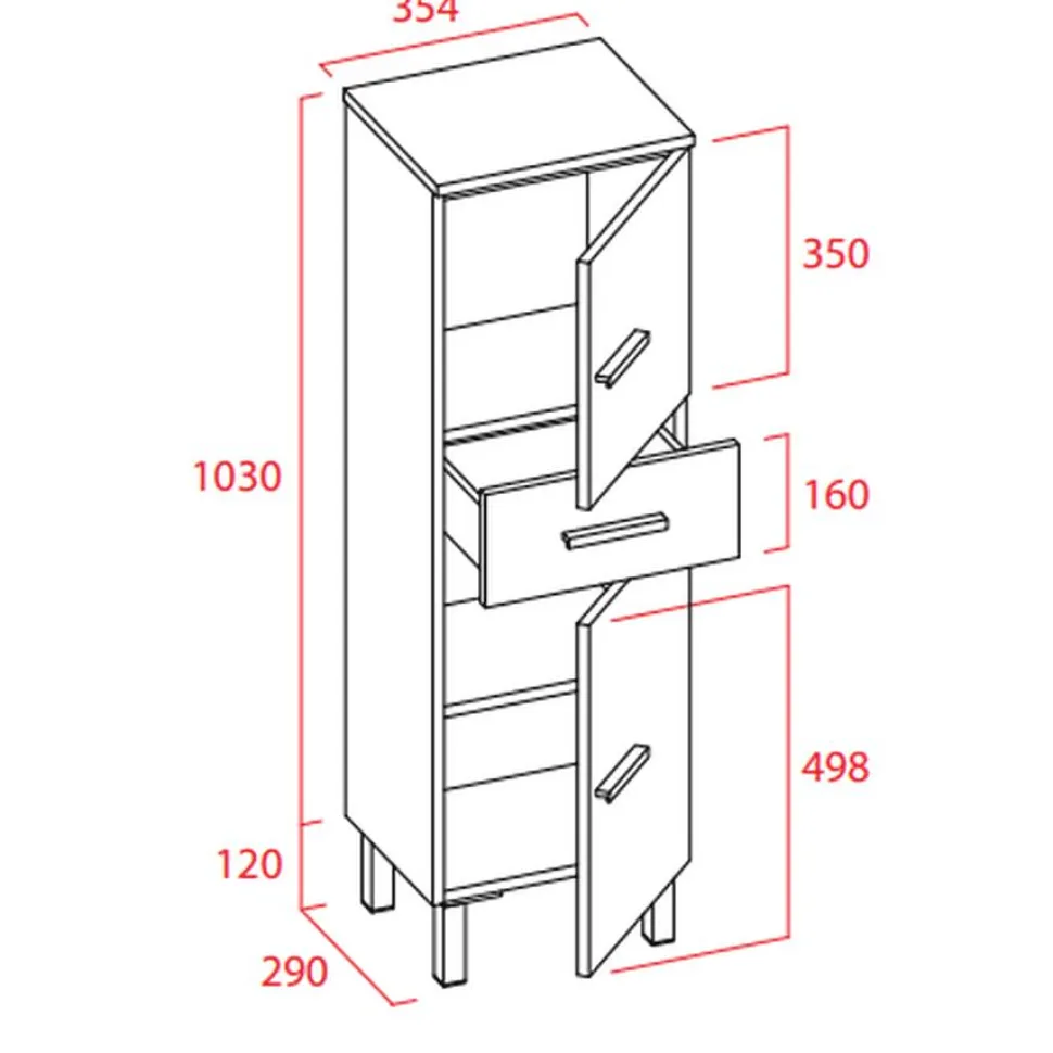 Columna 35 Cm – Torvisco Group – Niger
