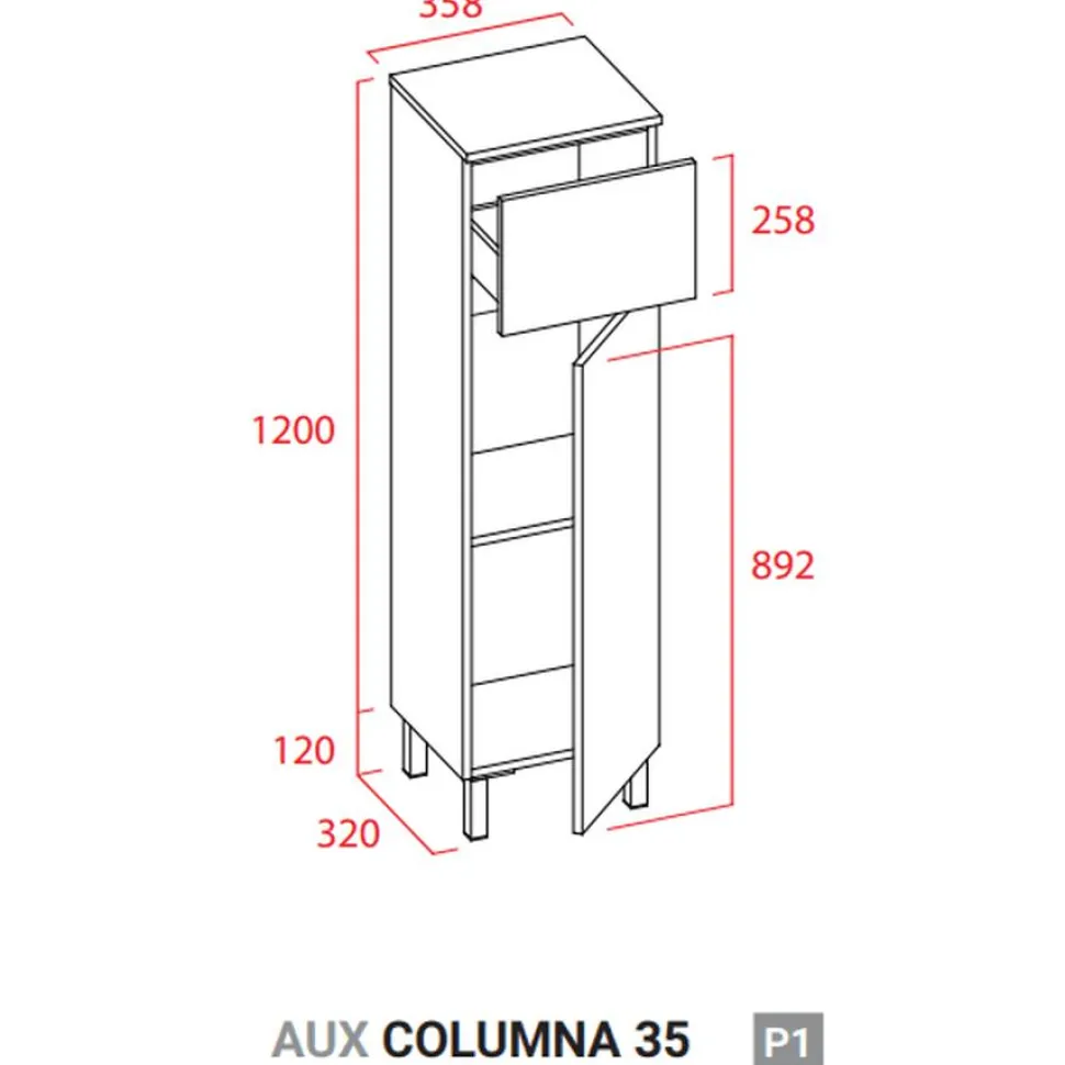 Columna De 35 Cm – Torvisco Group – Sil