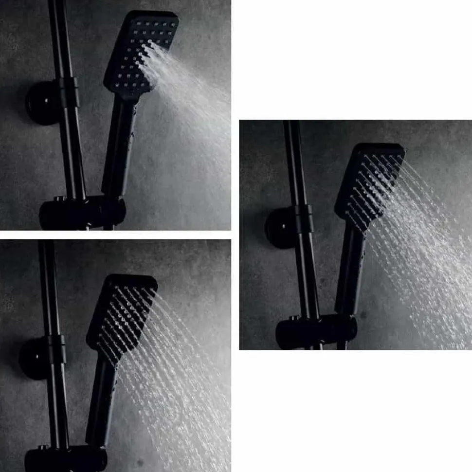 Columna De Ducha Monomando En Acabado Negro – Nite – AQG