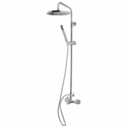 Columna De Ducha Monomando Mezcladora Rociador 250 Mm – Albos – 71250300 – Galindo