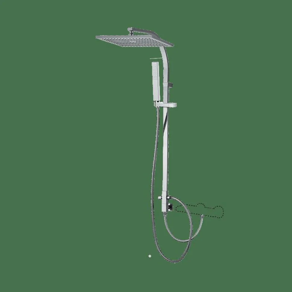 Columna De Ducha Prisma Para Grifo Externo Estilo Hidro Colección HIDROMASAJE 059338 – GRB Mixers