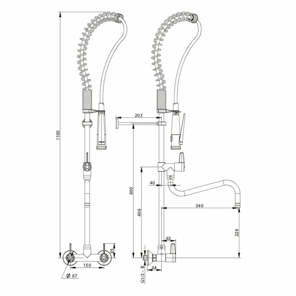 Columna Industrial Mezcladora Bimando. Accionamiento Mediante Volantes Bimando – 70826 – Presto Iberica