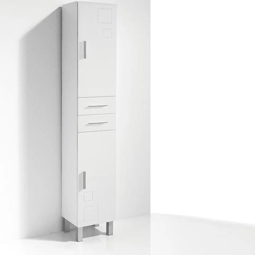 Columna/Pilar Auxiliar Blanco Brillo 189 Cm Alto – Claudia/Tania – Muebles Jumar
