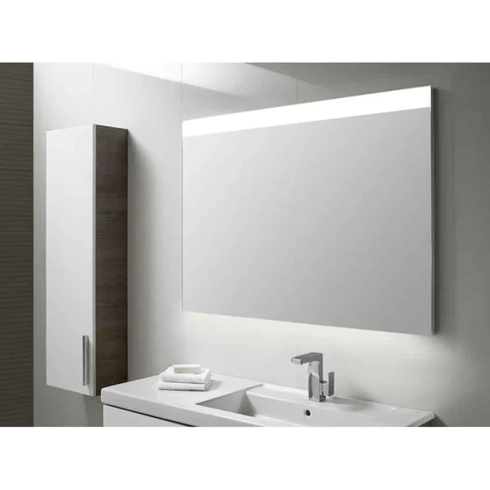 Conjunto Completo Mueble + Lavabo + Espejo Con Luz Integrada (90 O 110 Cm) – Prisma – Roca