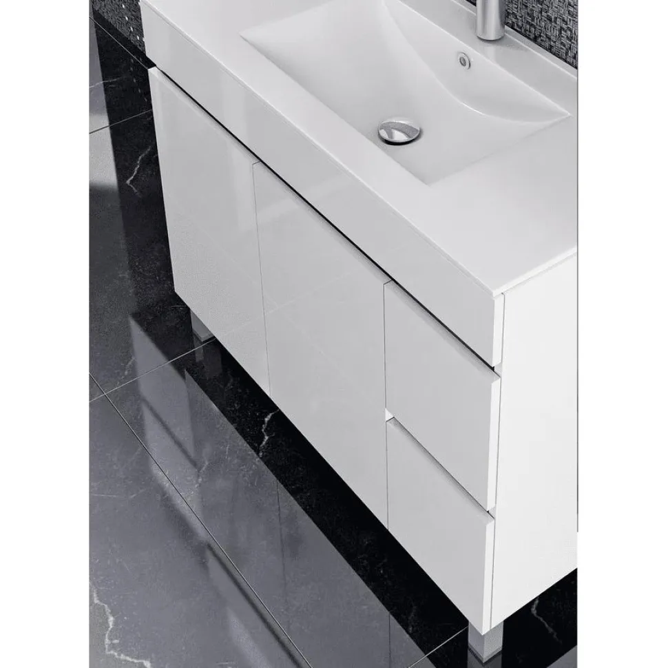 Conjunto Completo Suspendido, Lavabo Y Espejo Fondo 45 – Torvisco Group – Sil