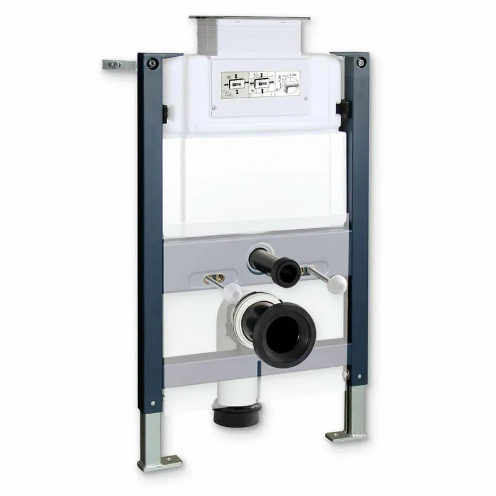 Conjunto De Cisterna Empotrada Con Bastidor Y Placa Frontal/superior – Drena
