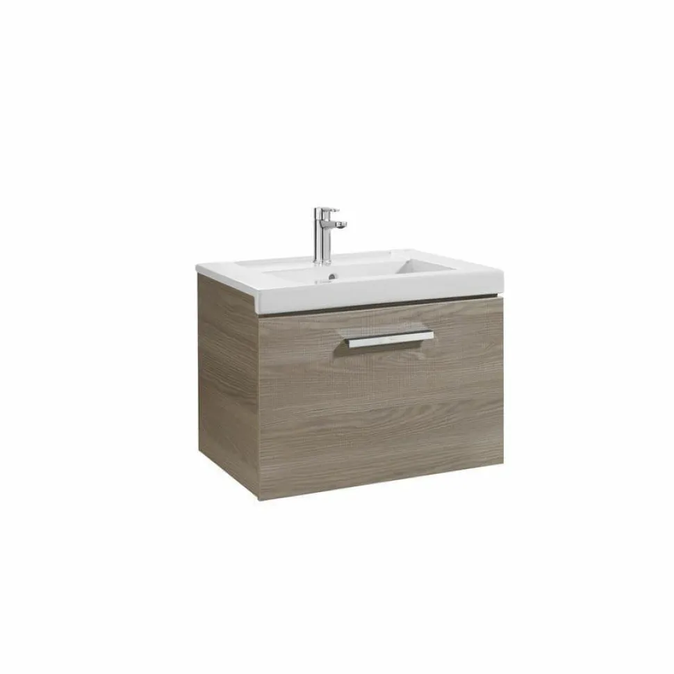 Conjunto De Mueble 1 Cajón + Lavabo 80 O 60 Cm – Prisma – Roca