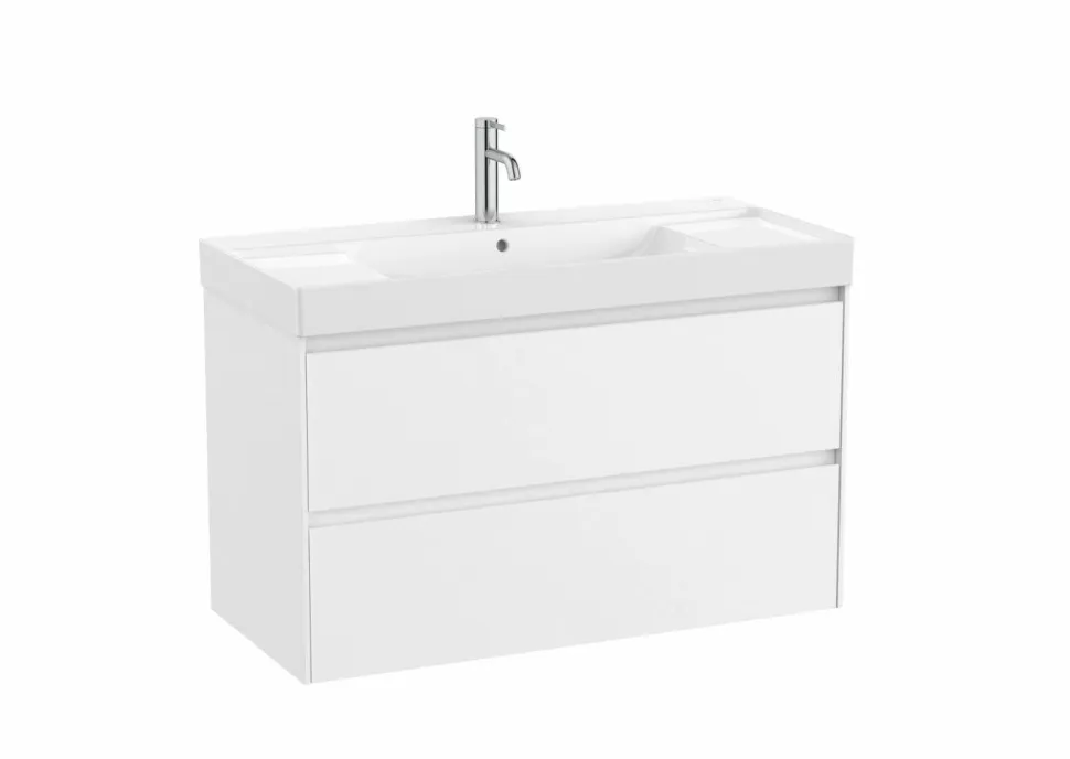 Conjunto De Mueble De Dos Cajones Y Lavabo FINECERAMIC – Ona – Roca
