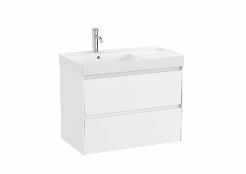 Conjunto De Mueble De Dos Cajones Y Lavabo FINECERAMIC – Ona – Roca