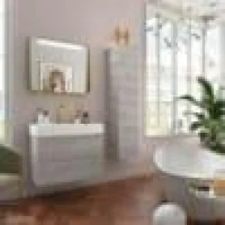 Conjunto De Mueble Suspendido 2 Cajones Con Lavabo Veneto – Monterrey – Salgar