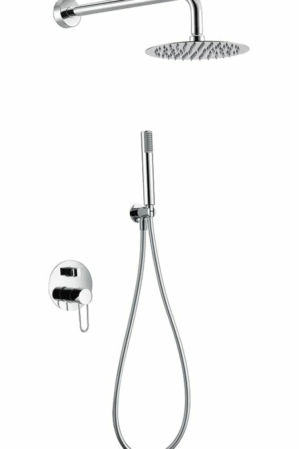 Conjunto Ducha Monomando Empotrado Milos – GPMS045 – Imex