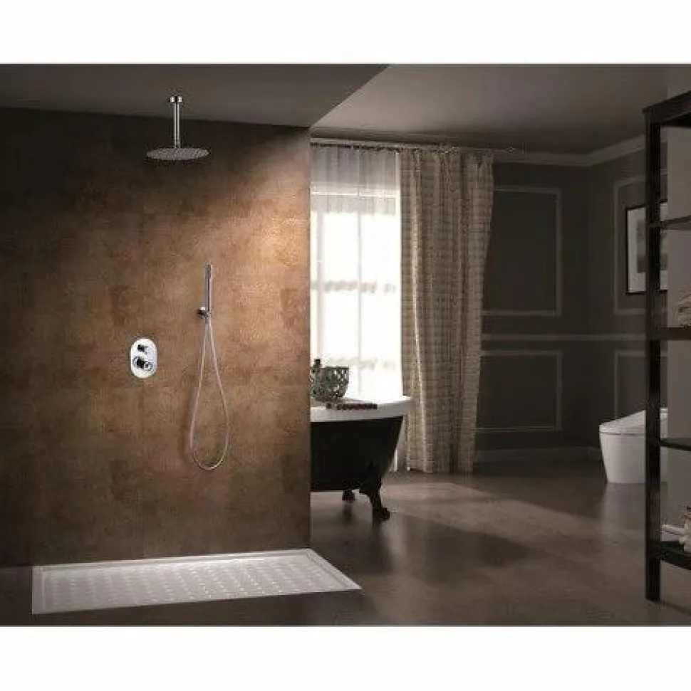 Conjunto Ducha Monomando Empotrado Vesubio – GTV038 – Imex
