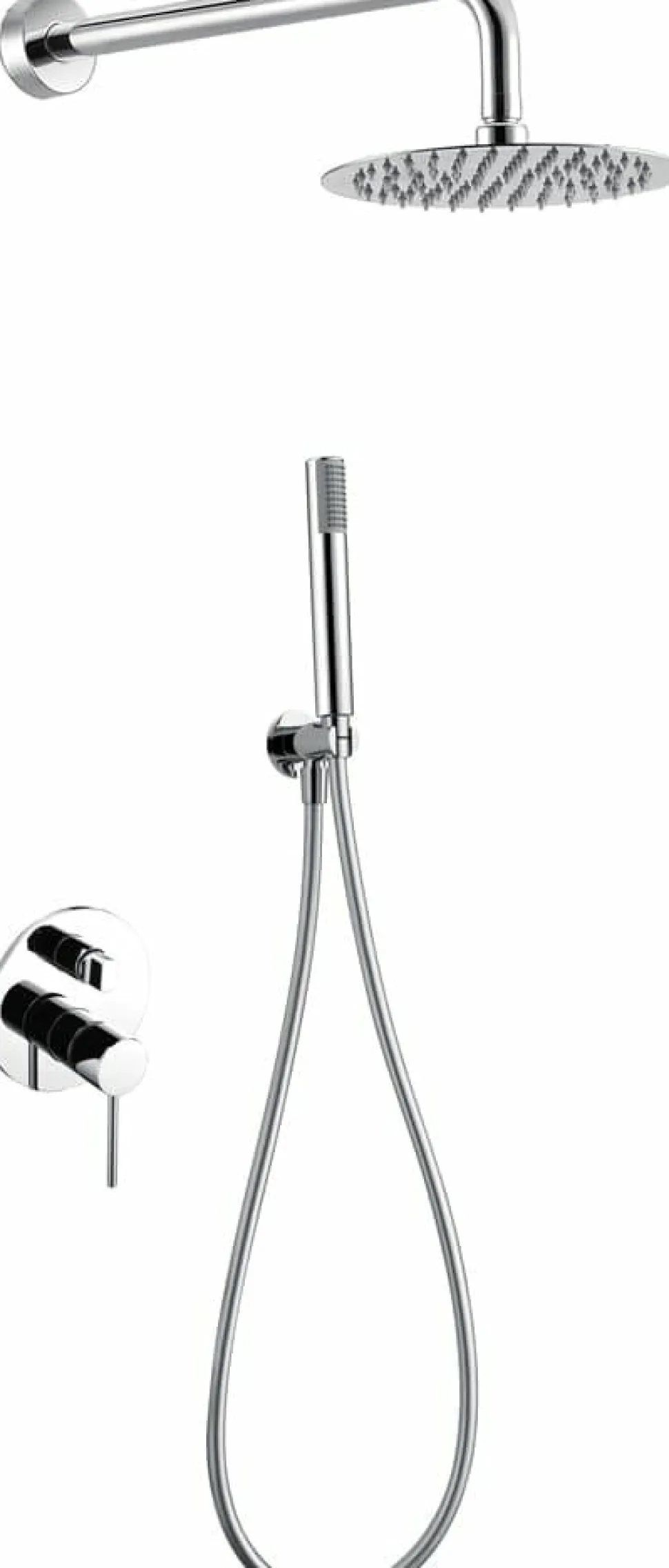 Conjunto Ducha Monomando Empotrado Milos Stick – GPMS045 – Imex