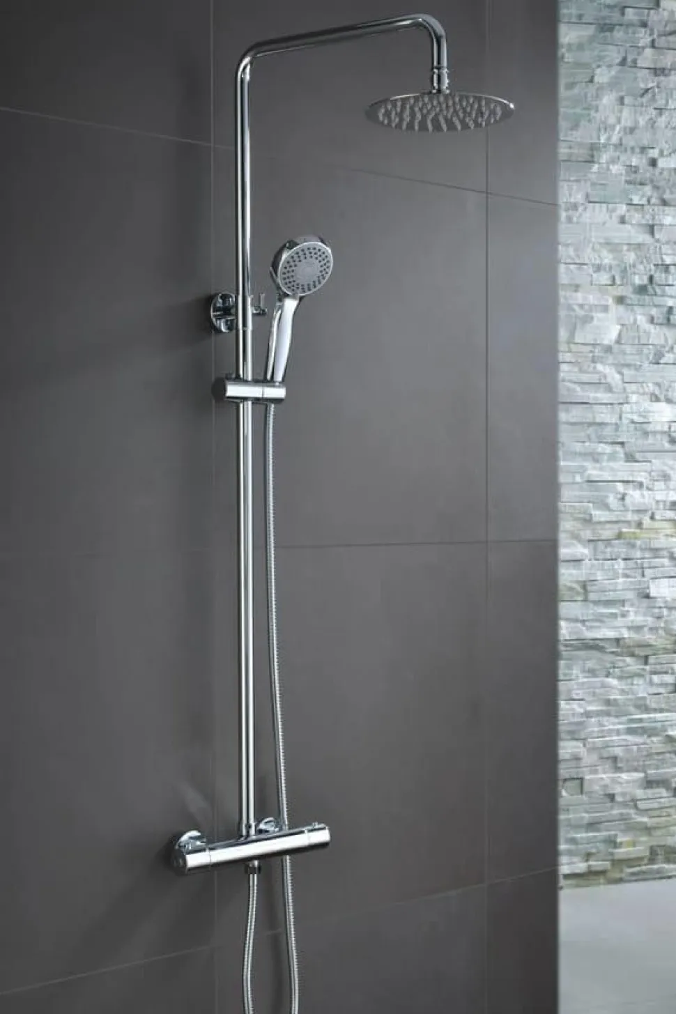 Conjunto Ducha Termostática Londres – BTL011 – Imex