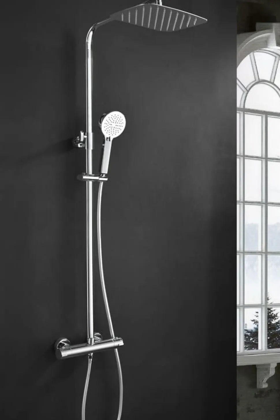 Conjunto Ducha Termostática Praga – BTP012 – Imex