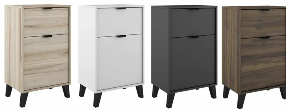 Conjunto Mueble A Suelo 1 Cajon Y 1 Puerta ó 1 Cajon Y 2 Puertas Con Fondo Reducido De 35,5 Cm + Tapa Con Fondo Reducido Midi – Visobath
