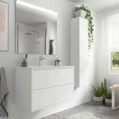 Conjunto Mueble De Baño + Lavabo – Optimus – Salgar