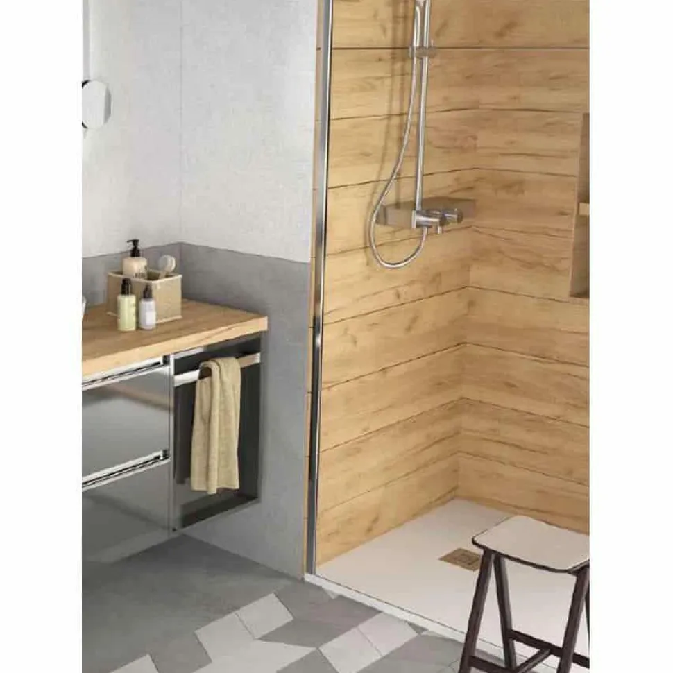 Conjunto Mueble Suspendido 2 Cajones + 1 Cajón Con Toallero Extraible Y Lavabo De Porcelana – Spirit – Salgar